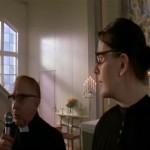 Lena Lövdahl som syster Felicia i Populärmusik från Vittula