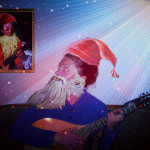 Skäggig Bellmantavla japp vykort med utfall